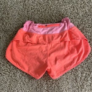 lululemon speed up shorts 2.5